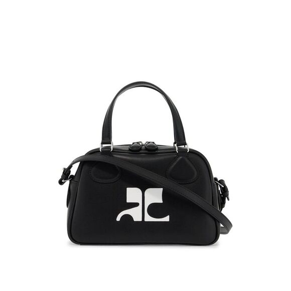 Elegant Mini Box Handbag in Monochrome Leather - Picture 1 of 4
